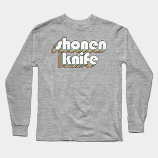 Shonen Knife / Rainbow Vintage Long Sleeve T-Shirt